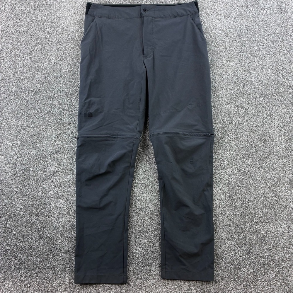 The North Face Paramount‎ Convertible Pants Mens 34 Gray Synthetic NF0A3SO8
